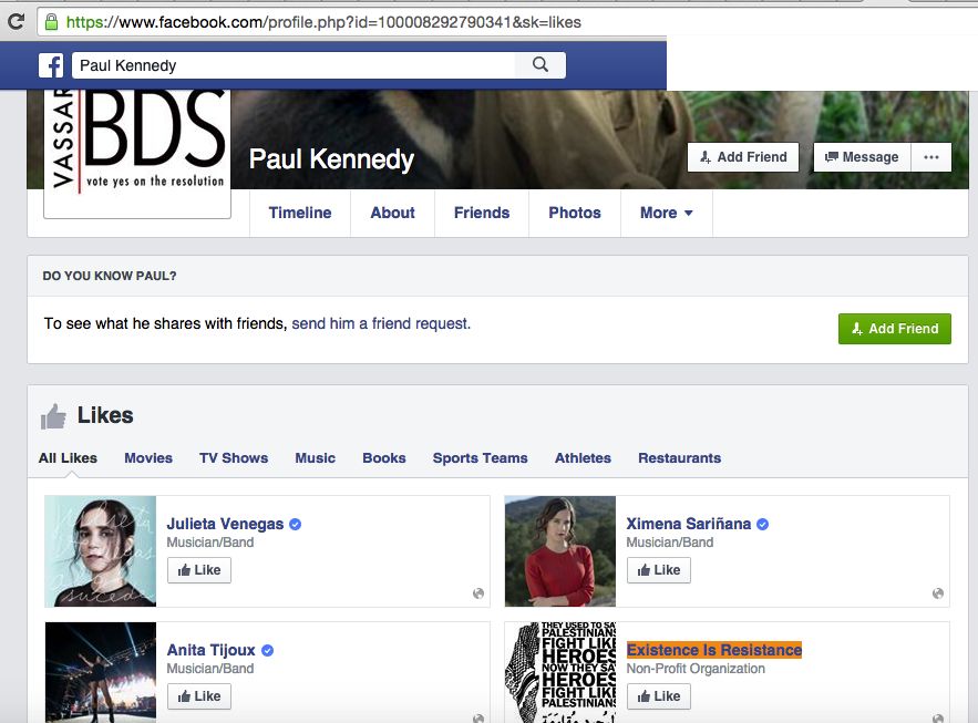 Paul Kennedy, Facebook - 23 Feb 2016
