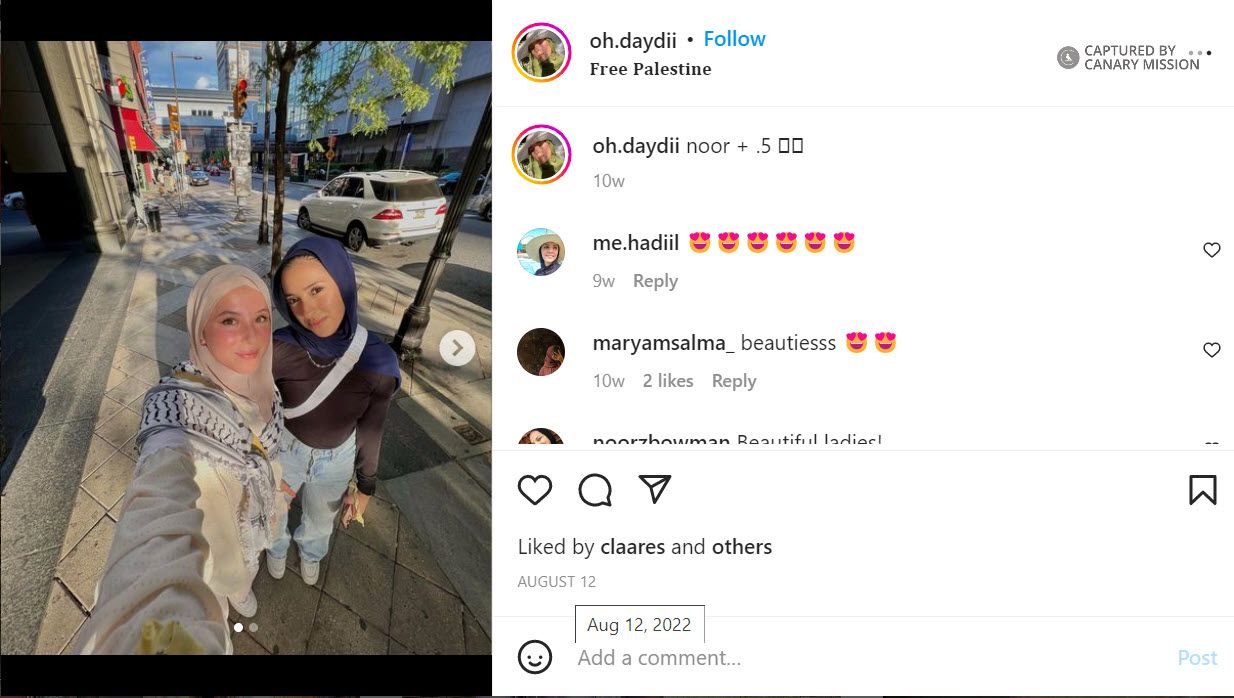 Sumayyah Nabiyeva, Instagram - Aug 11, 2022