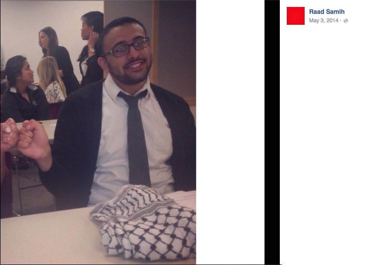 Raad Samih, Facebook - 03 May 2014