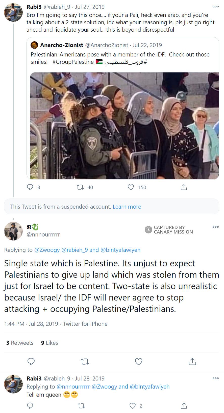 Rabieh Elhajj-Ali, Twitter - Jul 28, 2019