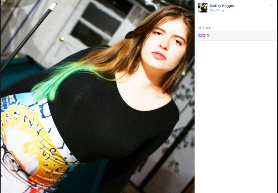 Rachael Boggins, Facebook - 16 May 2016