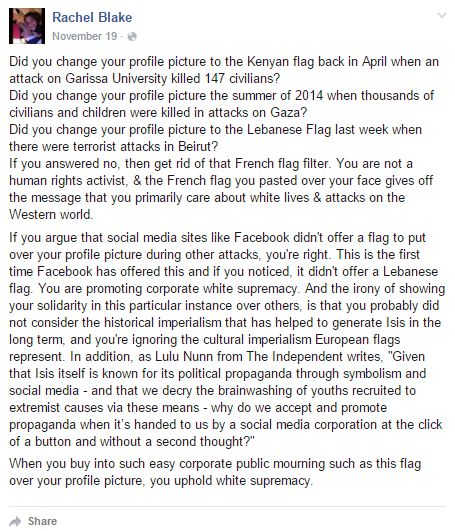 Rachel Beck, Facebook - Nov 19, 2014