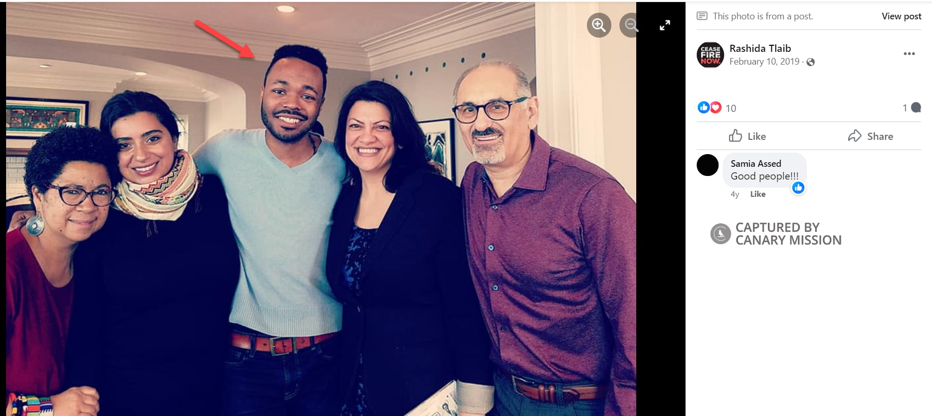 Rashida Tlaib, Facebook - Feb 10, 2019