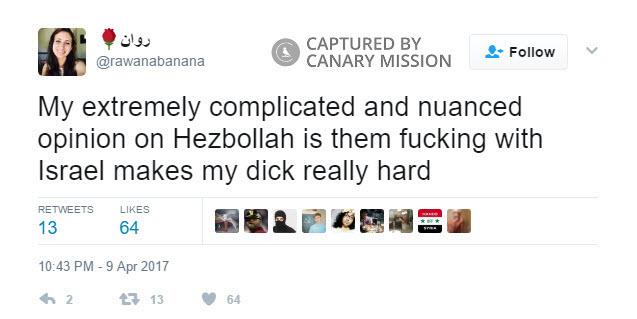 Rawan Masri Twitter Apr 9 2017