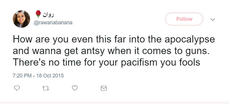 Rawan Masri Twitter Oct 18 2015