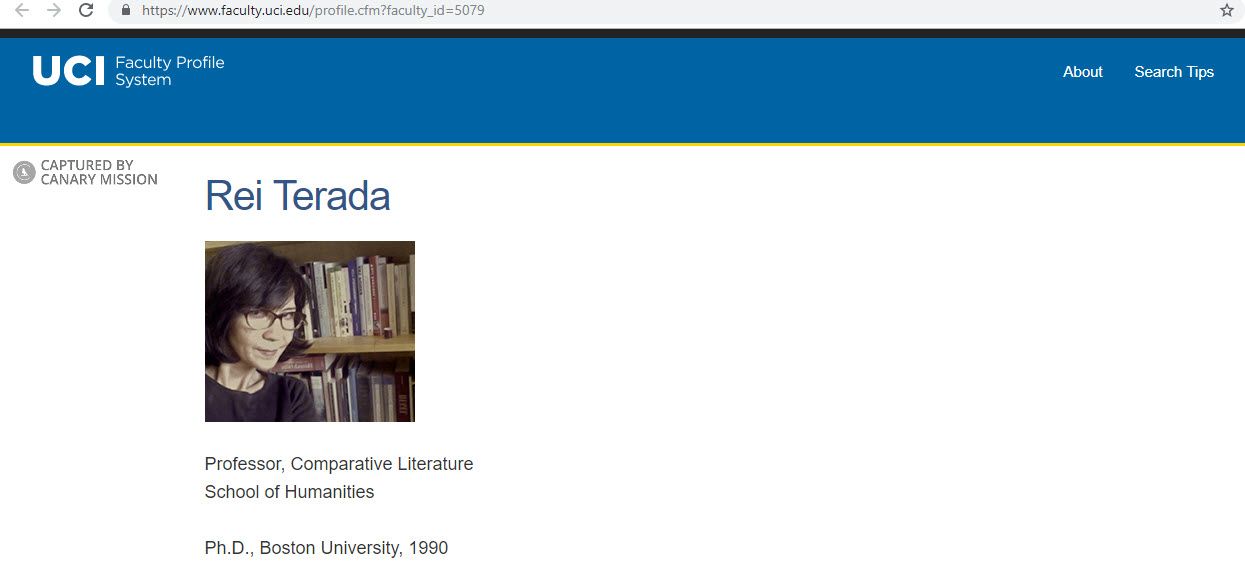 Rei Terada, faculty.uci.edu - Sep 25, 2019