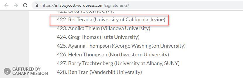 Rei Terada, mlaboycott.wordpress.com - Sep 25, 2019