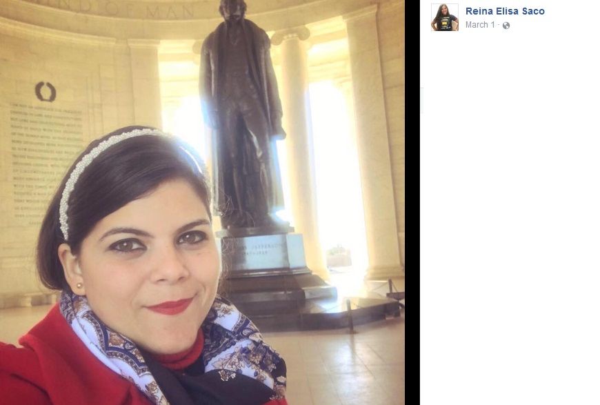 Reina Saco, Facebook - 01 Mar 2016