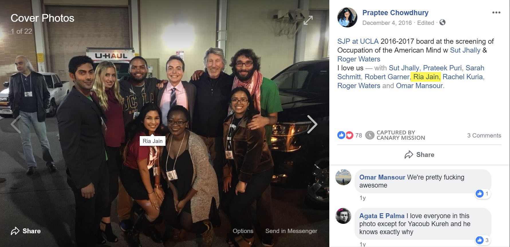 Ria Jain, Facebook - Dec 4, 2016