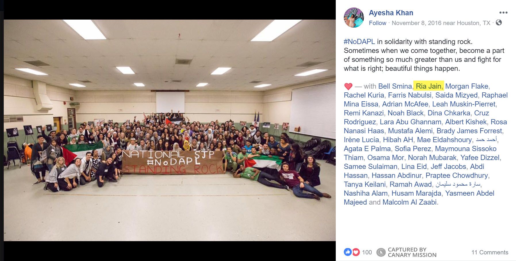 Ria Jain, Facebook - Nov 8, 2016