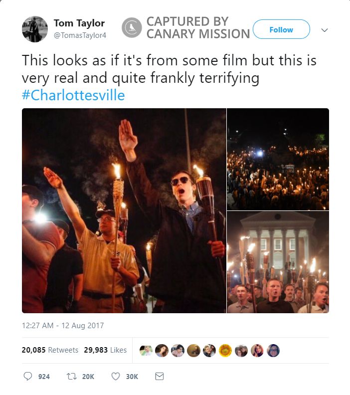 Richard Spencer, Twitter - Aug 12, 2017