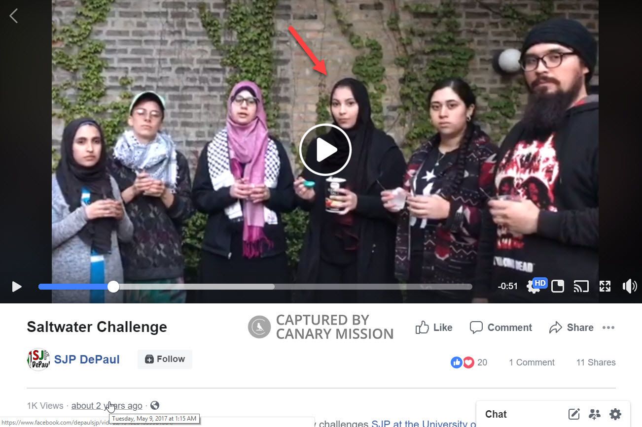 Rifqa Falaneh, Facebook - May 9, 2017