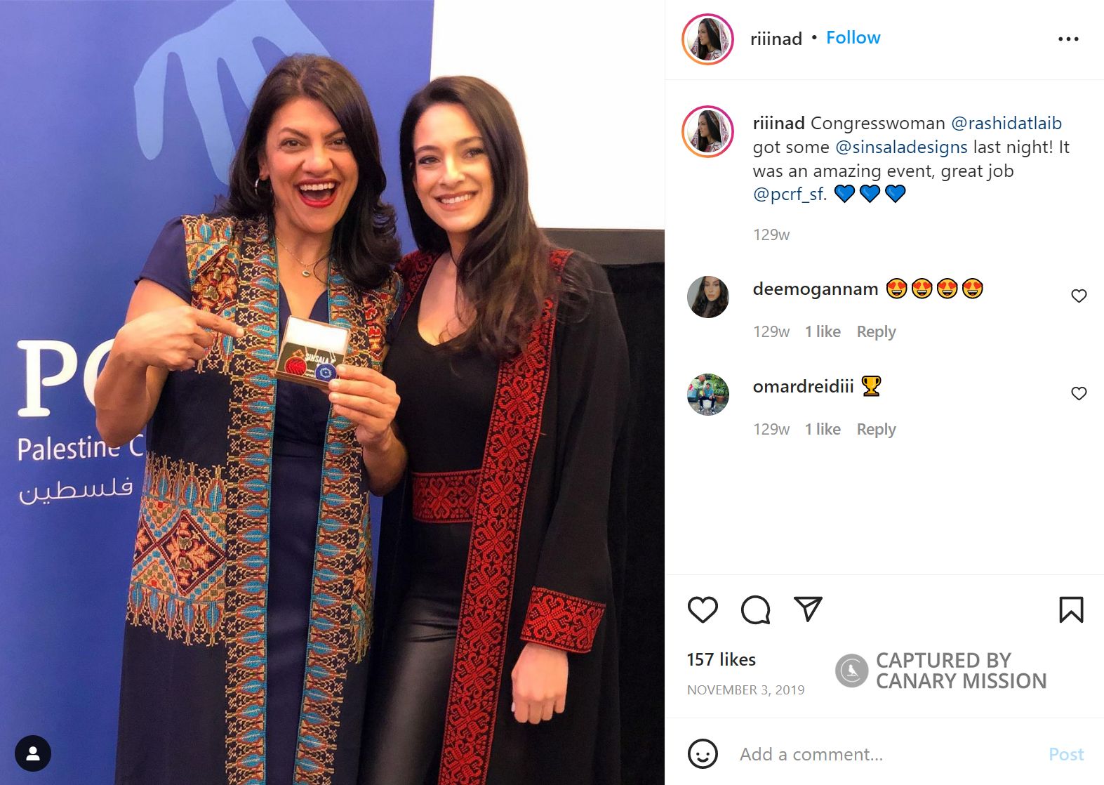 Rinad Hawit, Instagram - Nov 3, 2019