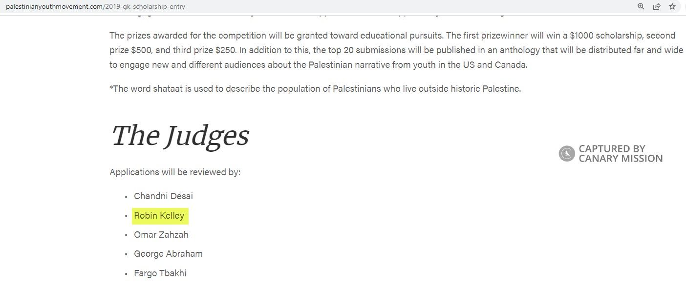 Robin D.G. Kelley, palestinianyouthmovement.com - Aug 1, 2019