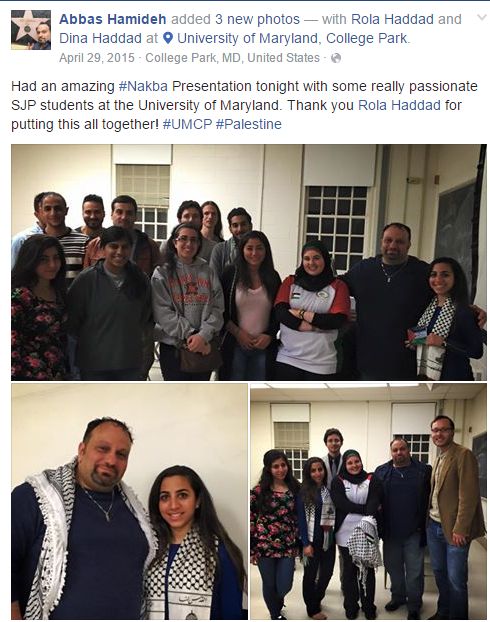 Rola Haddad, Facebook - 29 Apr 2015