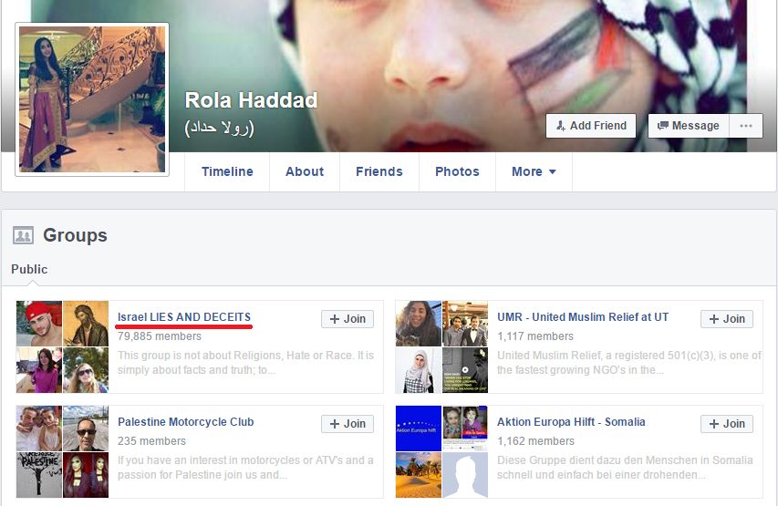 Rola Haddad, Facebook - 19 Jul 2016