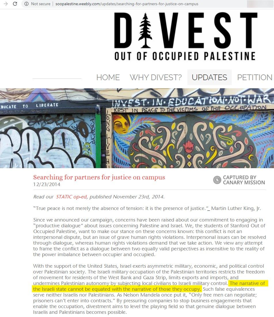 Ruqayya Toorawa, soopalestine.weebly.com - Nov 23, 2014