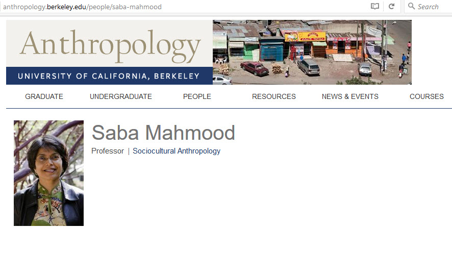 Saba Mahmood image #0