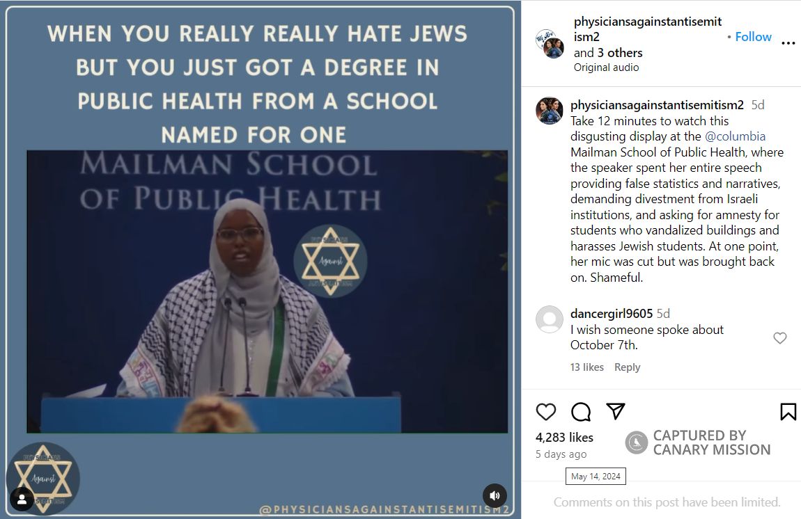 Saham Ali, Instagram - May 14, 2024