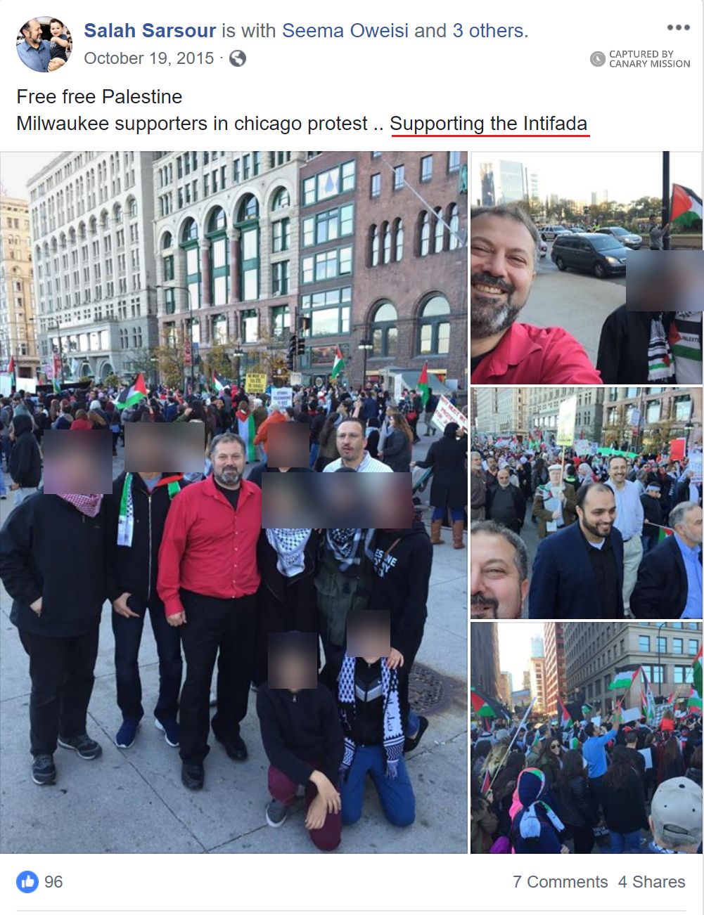 Salah Sarsour, Facebook - Oct 19, 2015