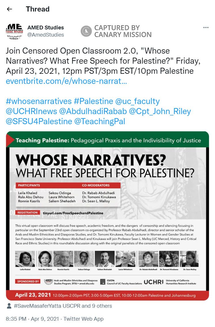 Saliem Shehadeh, Twitter - Apr 9, 2021