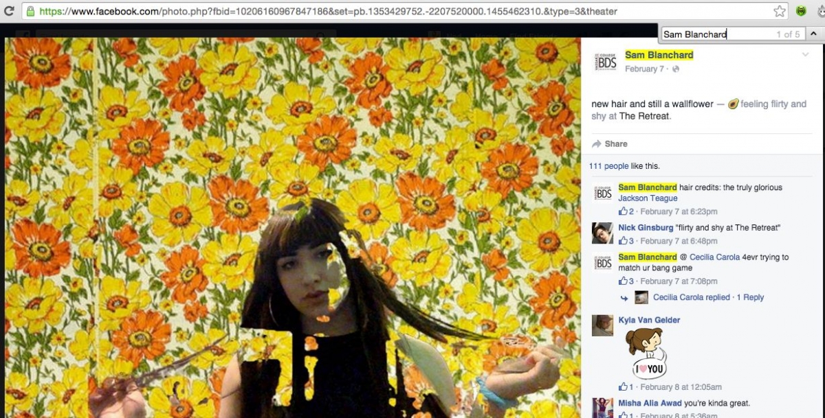 Sam Blanchard, Facebook - 7 Feb 2016