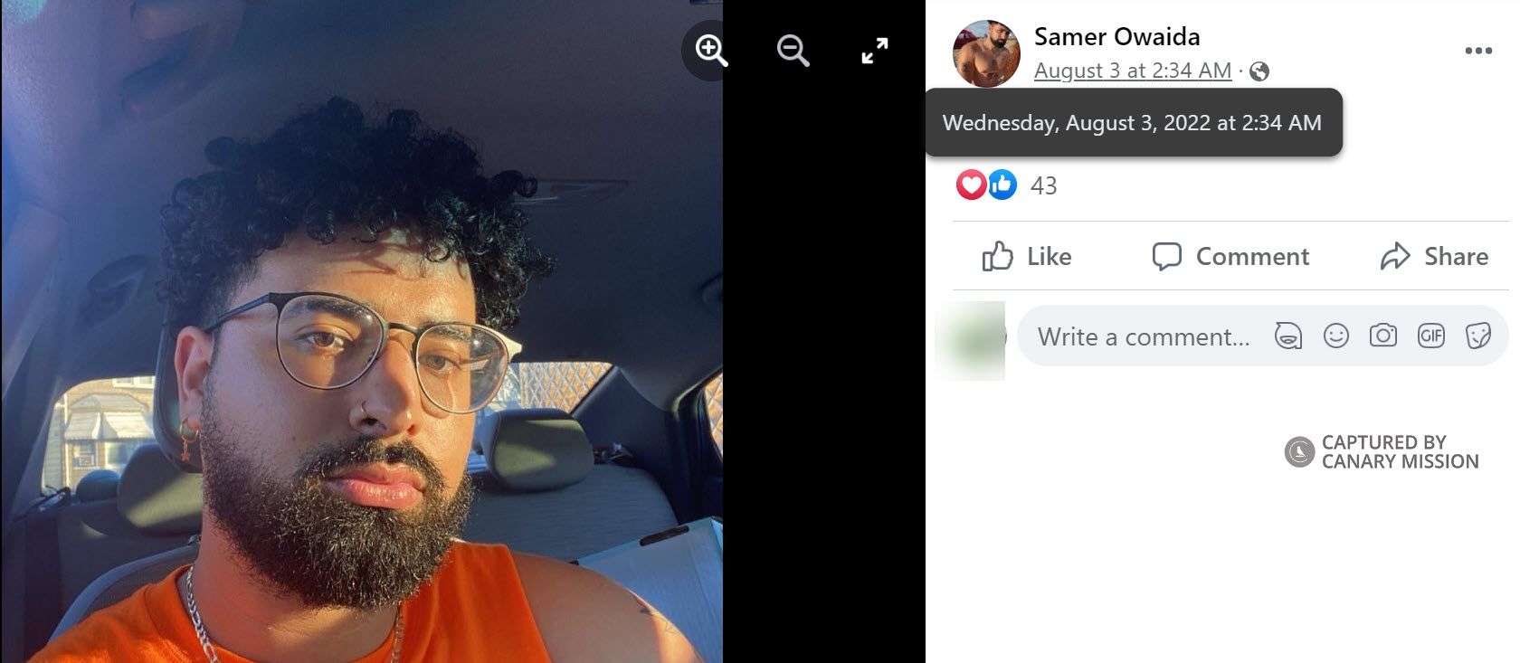 Samer Alhato, Facebook - Aug 3, 2022