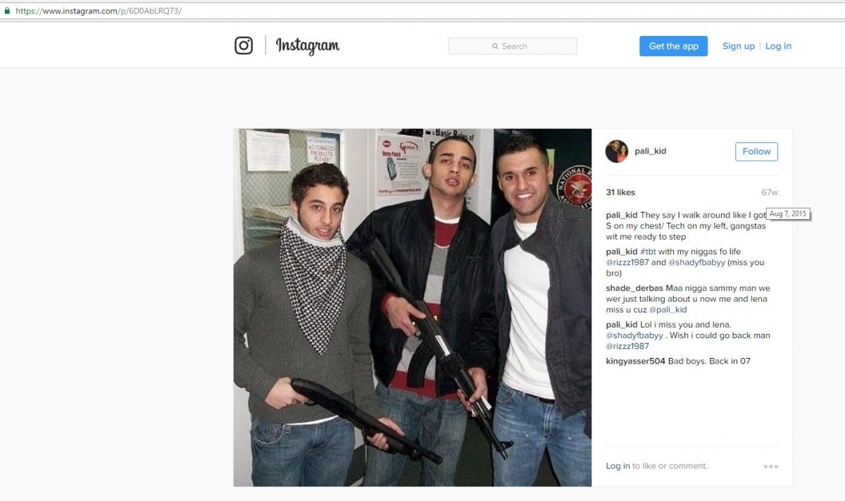 Sammy Abdallah, Instagram - 7 Aug 2015