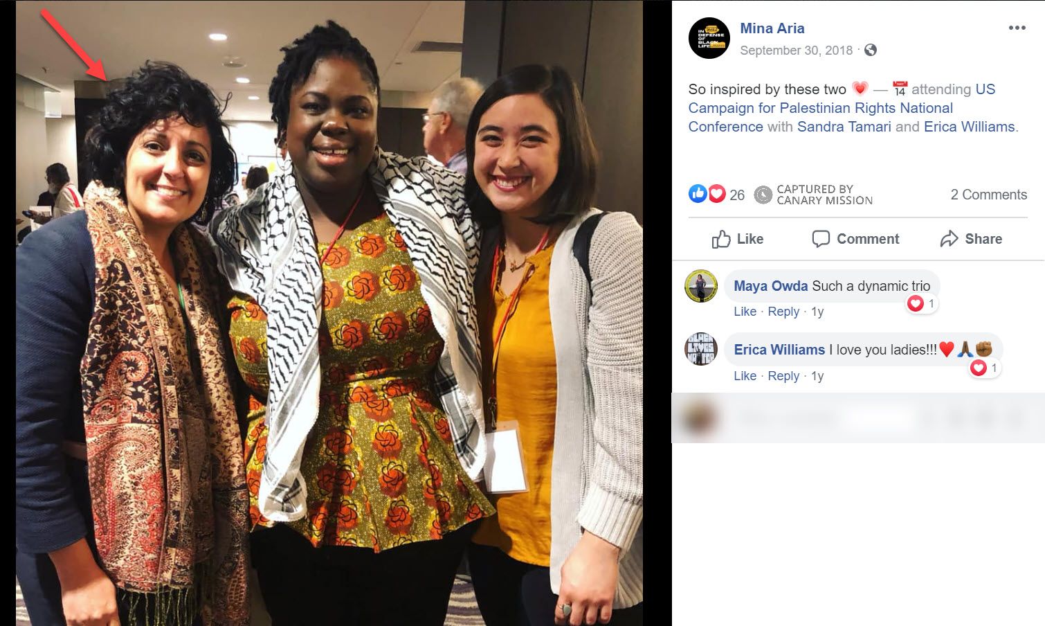 Sandra Tamari, Facebook - Sep 30, 2018