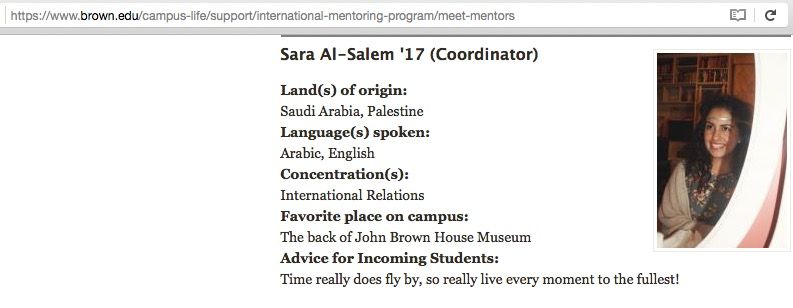 Sara Al-Salem, brown.edu - 04 Apr 2016