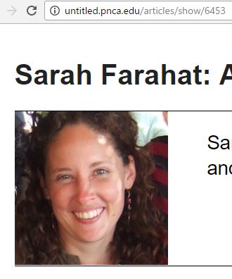 Sarah Farahat, Facebook - 22 Nov 2016