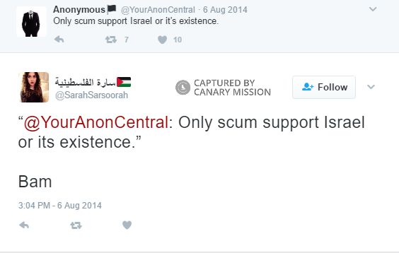 Sarah Rafati, Twitter - Aug 6, 2014