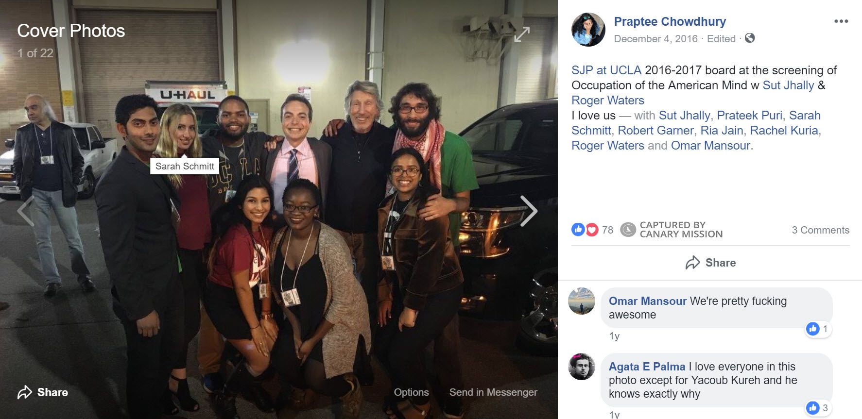 Sarah Schmitt, Facebook - Dec 4, 2016