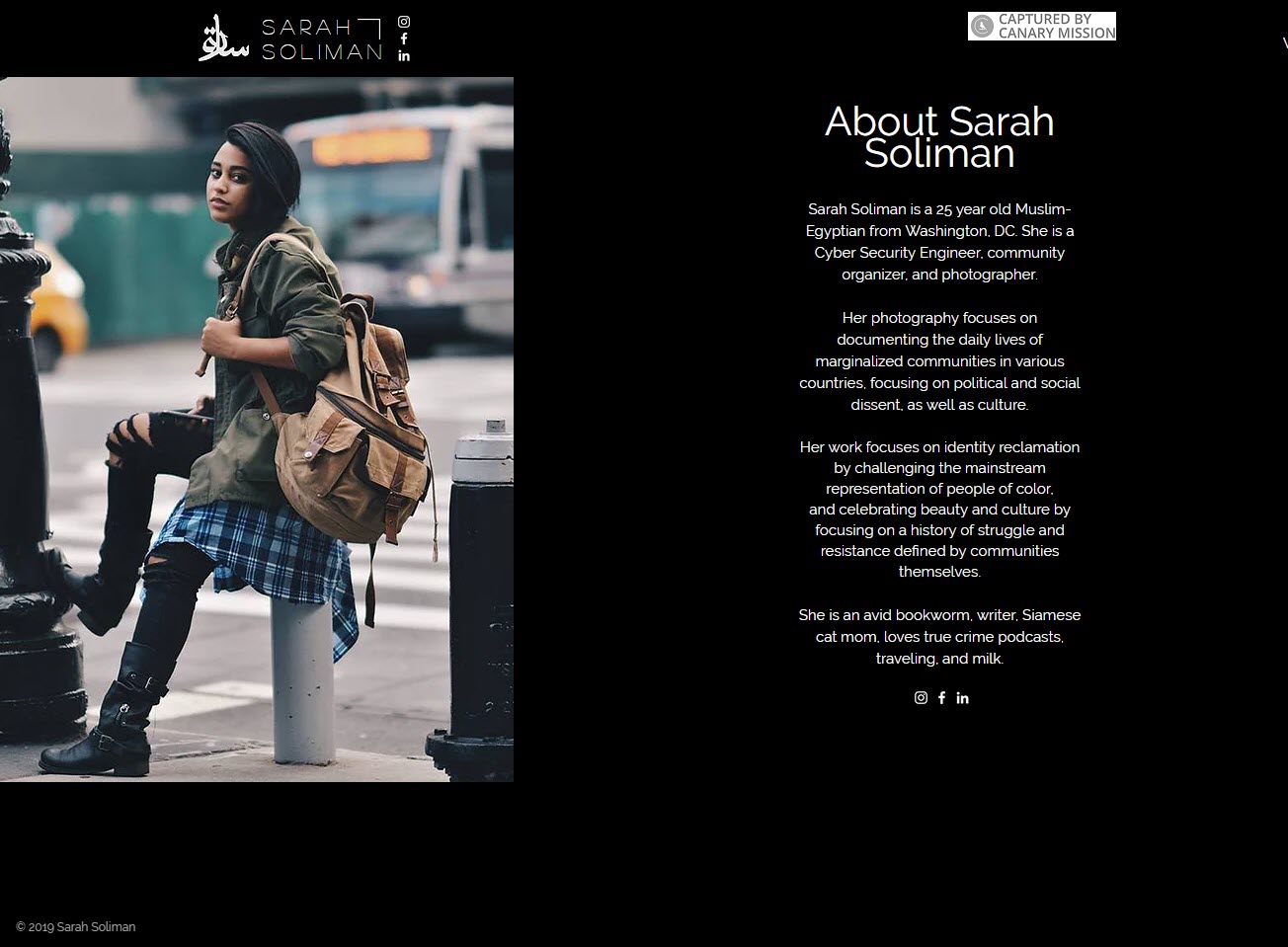 Sarah Soliman, solimanphoto.com - Jun 1, 2019