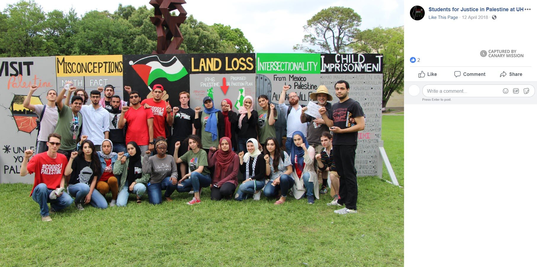 Sarah Zeidat, Facebook - Apr 12, 2018