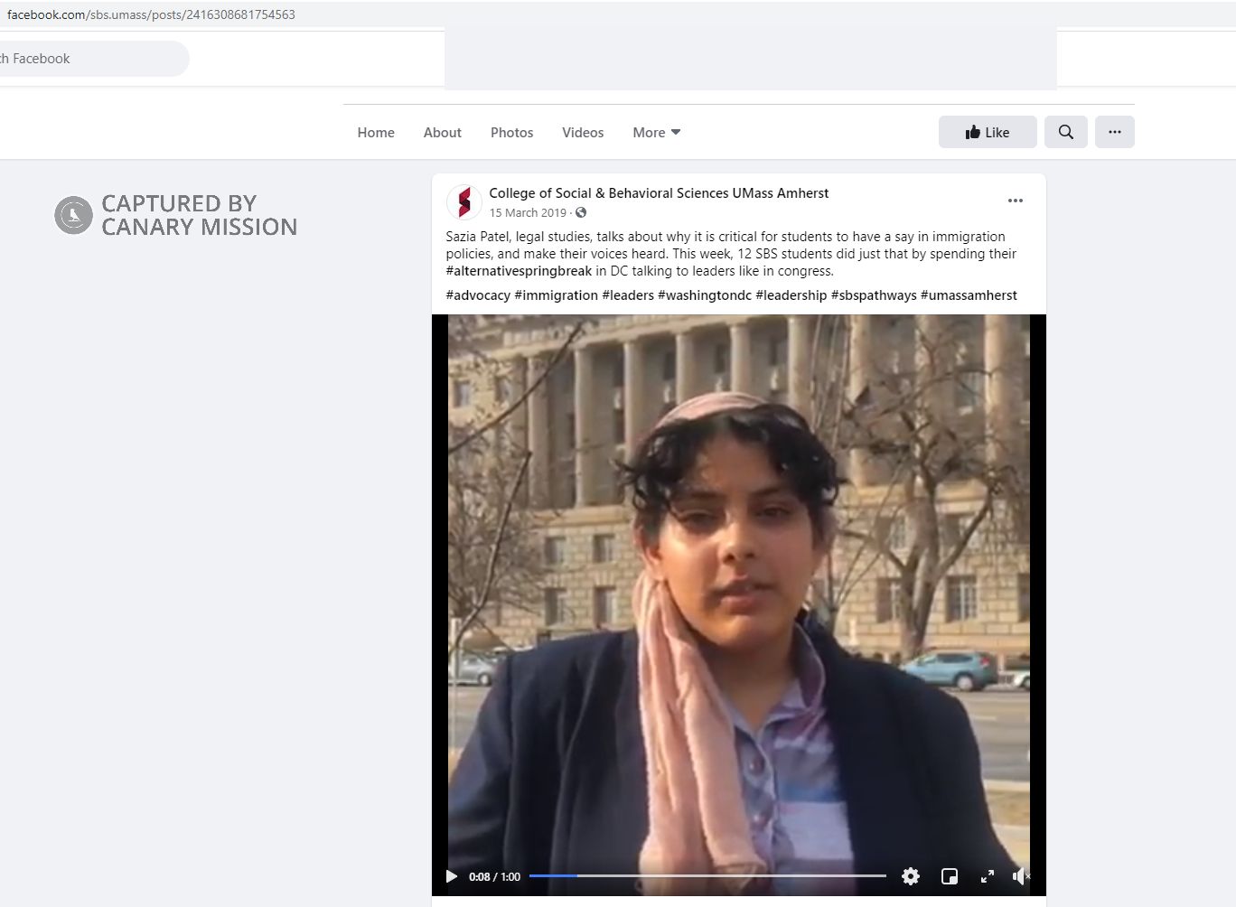 Sazia Patel, Facebook - Mar 15, 2019