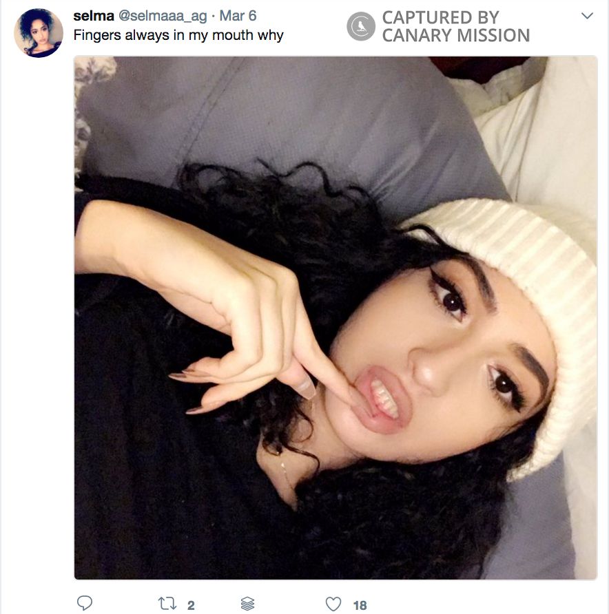 Selma Abu-Ghazaleh, Twitter - Mar 6, 2017