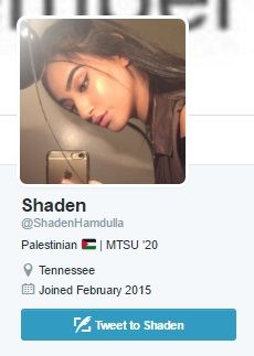 Shaden Hamdulla, Twitter - 22 Nov 2016