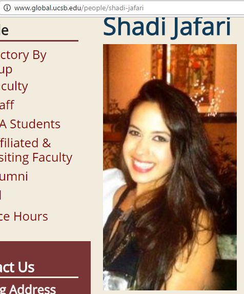 Shadi Jafari, global.ucsb.edu - 6 Nov 2016