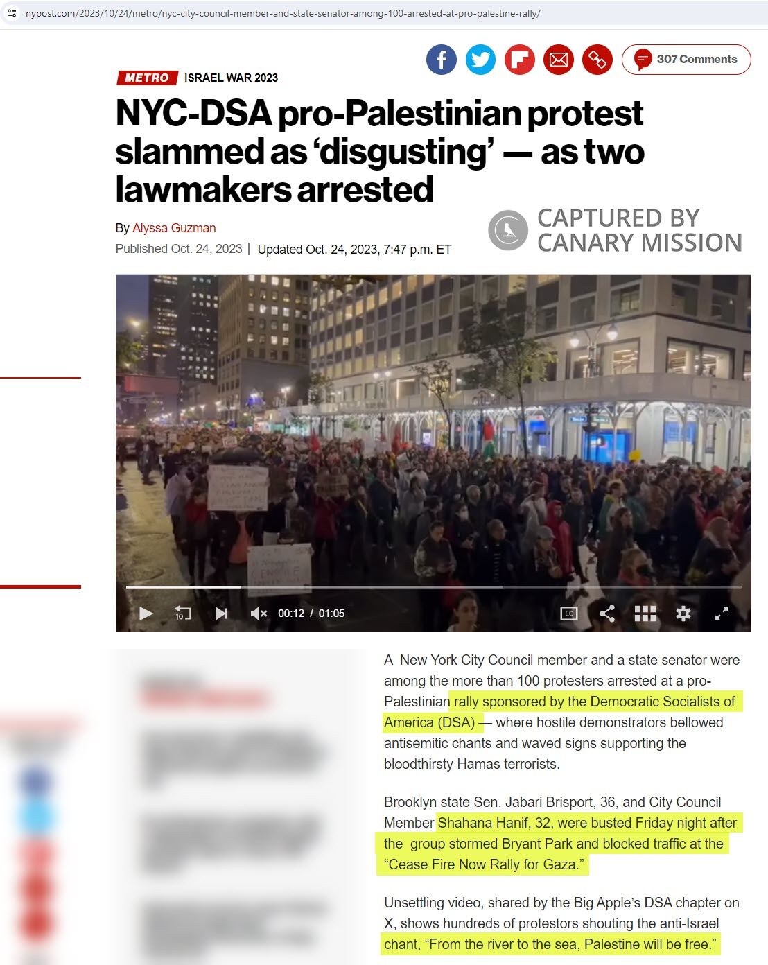 Shahana Hanif, nypost.com - Oct 24, 2023