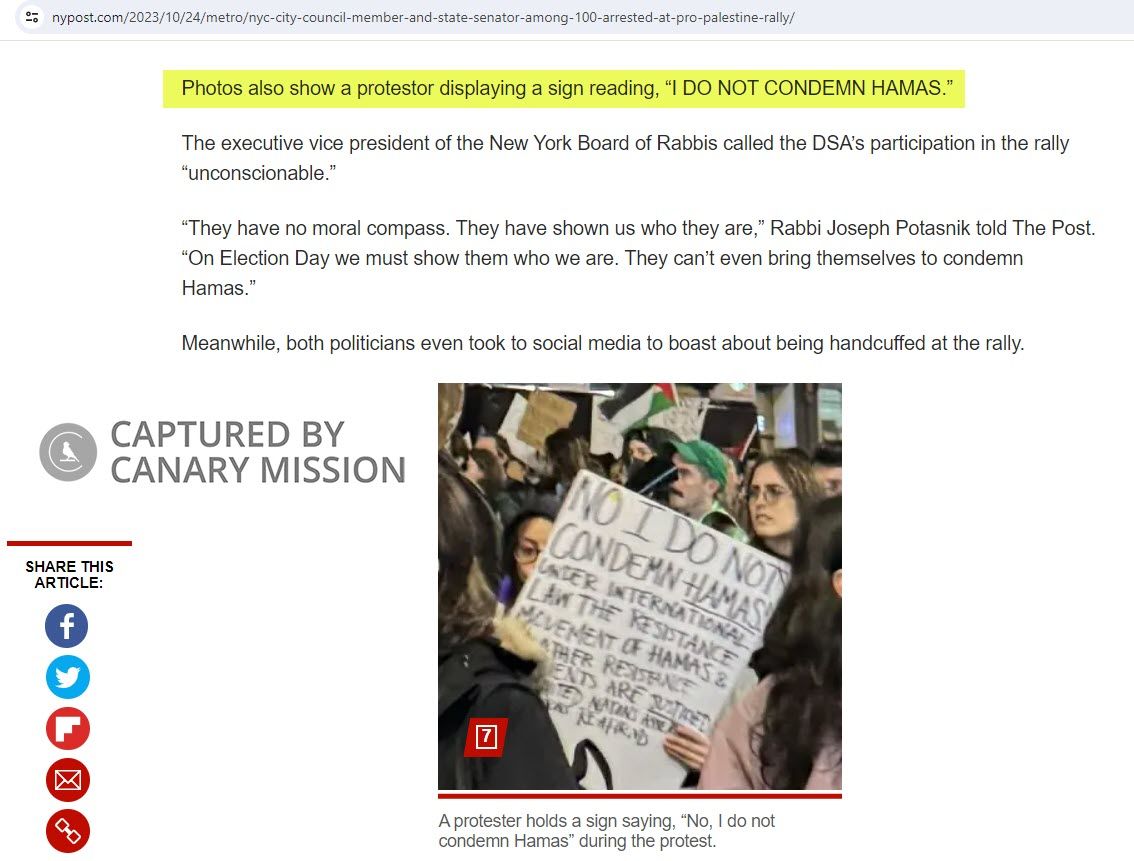 Shahana Hanif, nypost.com - Oct 24, 2023