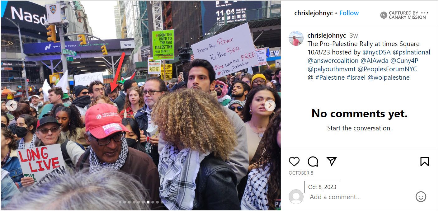 Shahid Comrade, Instagram - Oct 8, 2023