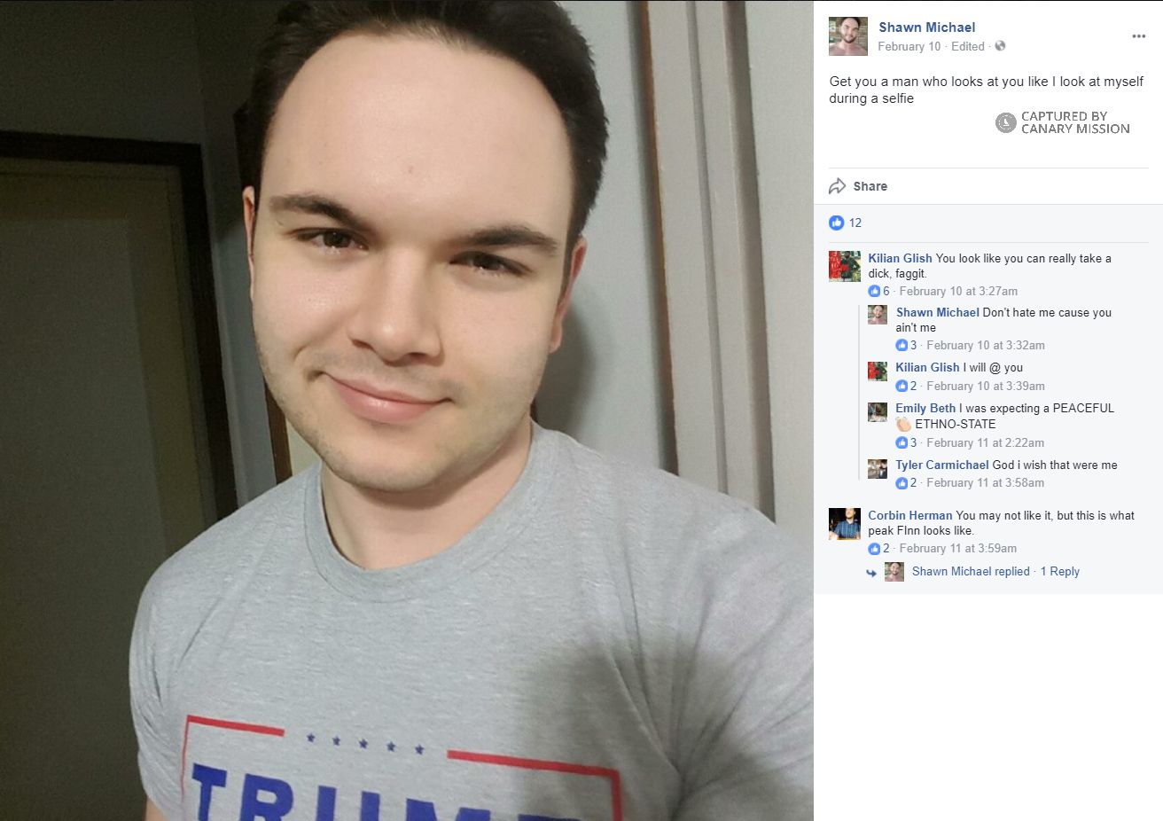 Shawn McCaffrey, Facebook - Feb 10, 2017