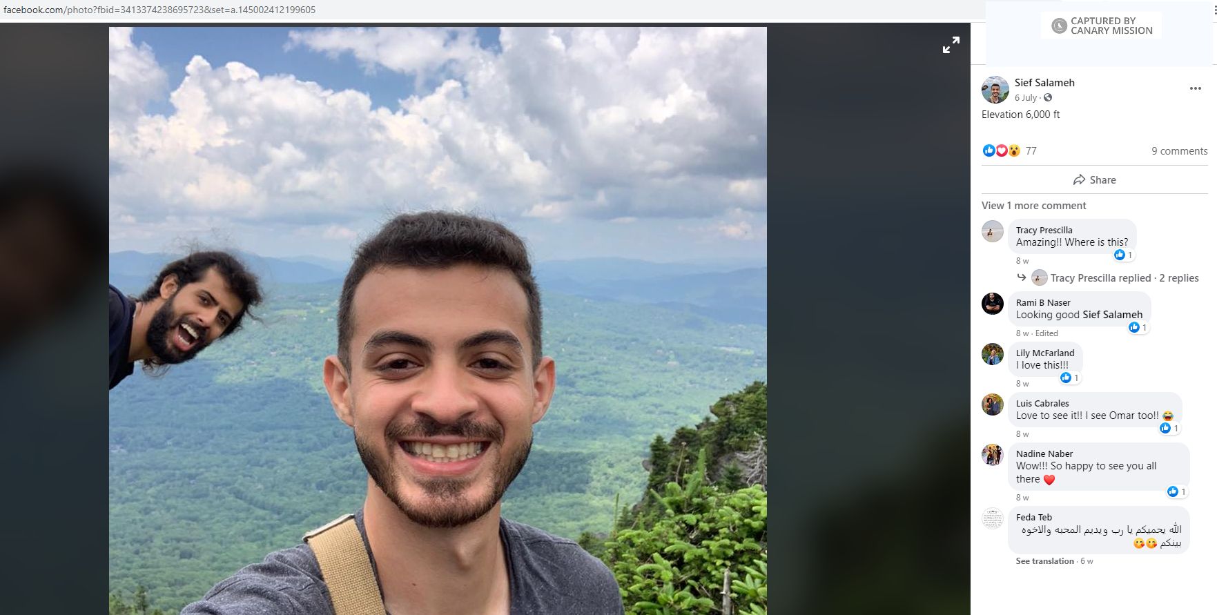 Sief Aldine Salameh, Facebook - Jul 6, 2020