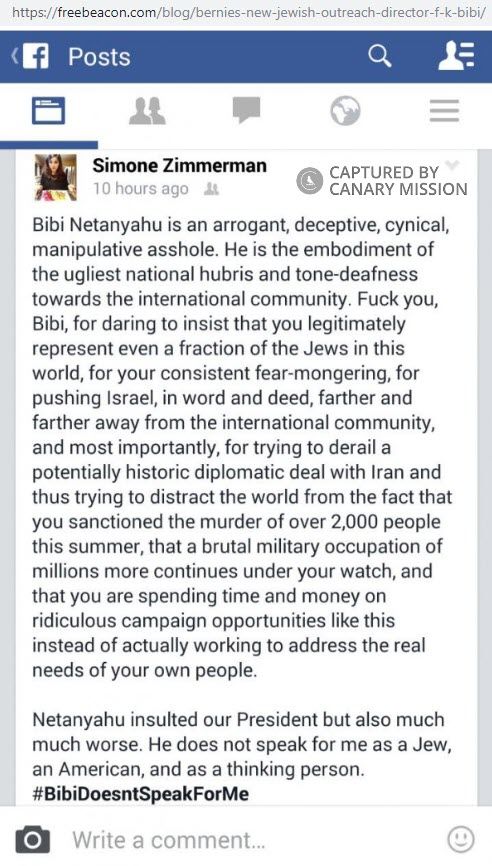 Simone Zimmerman, freebeacon.com - Apr 13, 2016