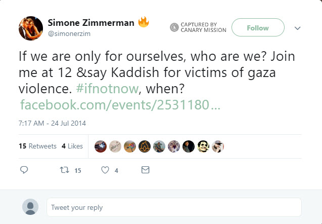 Simone Zimmerman Twitter Jul 24 2014