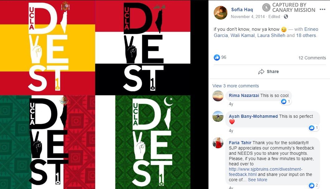 Sofia-Moreno Haq, Facebook - Nov 4, 2014