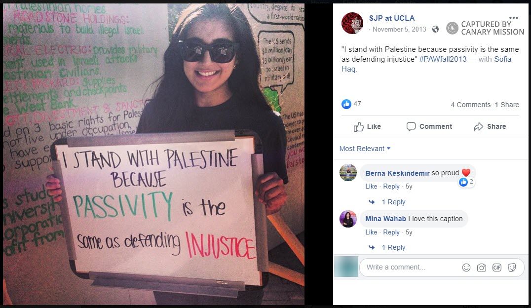 Sofia-Moreno Haq, Facebook - Nov 5, 2013