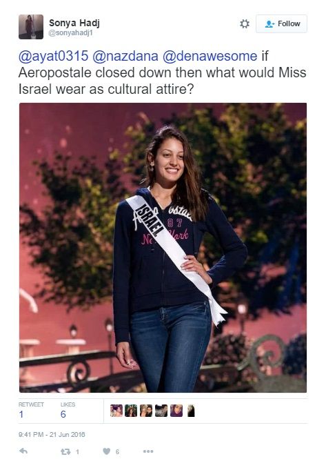 Sonya Hadjerioua, Twitter - 21 Jun 2016