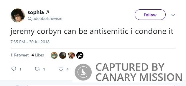 Sophia Gallagher, Twitter - Jul 30, 2018